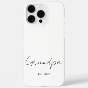 Personalized “Grandpa Est. [Year]” -  iPhone 16 Pro Max Case