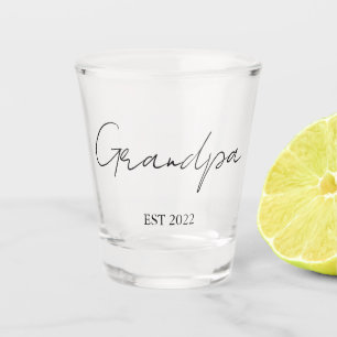 Personalized “Grandpa Est. [Year]” Shot Glass