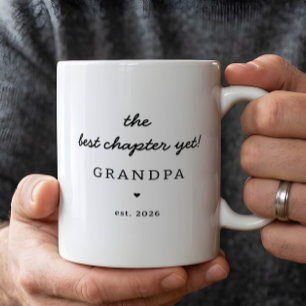 Personalized Grandpa Mug Best Chapter Yet