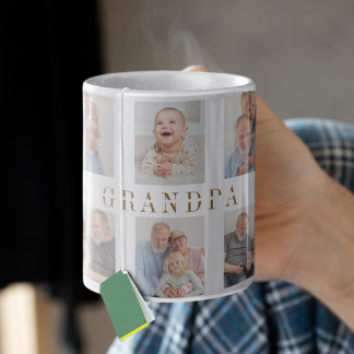 Personalized Grandpa Mug | Custom Photos