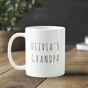 Personalized Grandpa Photo   Gift for Grandpa Coffee Mug