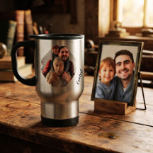 Personalized Grandpa Two Photo | Custom Gift