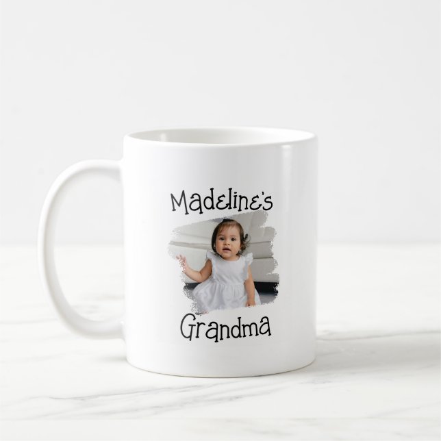 Personalized Grandparent, Grandma, Grandpa Mug (Left)