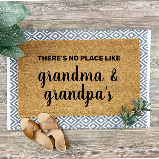 Personalized Grandparents Welcome Mat Doormat (Creator Uploaded)