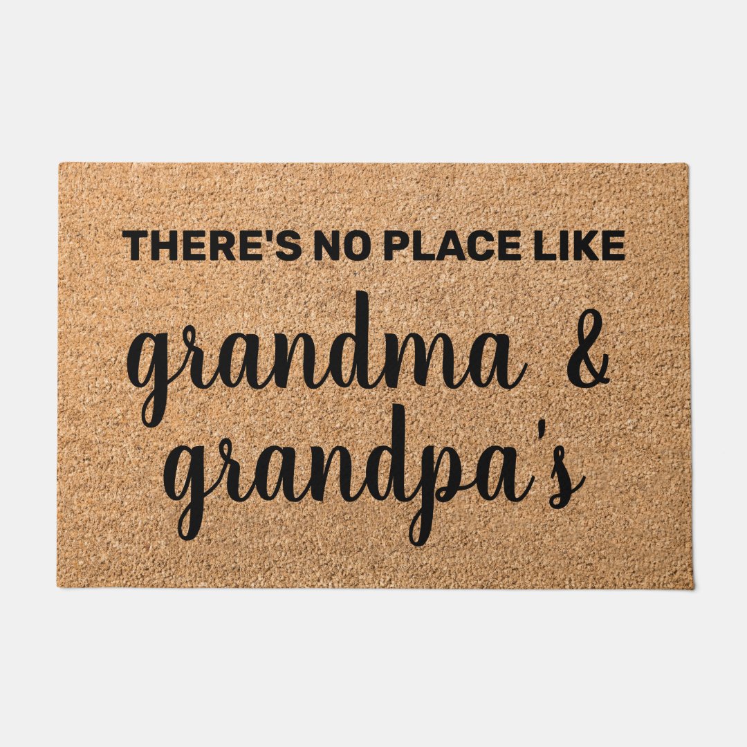 Personalized Grandparents Mat Doormat Zazzle