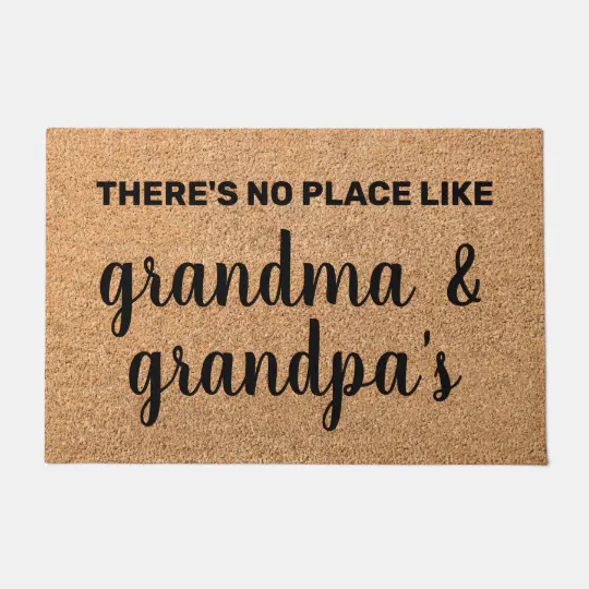Funny Doormat Grandpa New Home Welcome Mat Custom Door Mat Porch Decor Father/'s Day Gift World/'s Greatest Papa Lives Here Doormat Rug