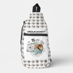 Personalized Grandson Birthday Photo Gifts Sling Bag