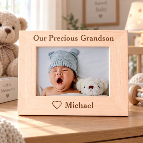 Personalized Grandson Picture Frame