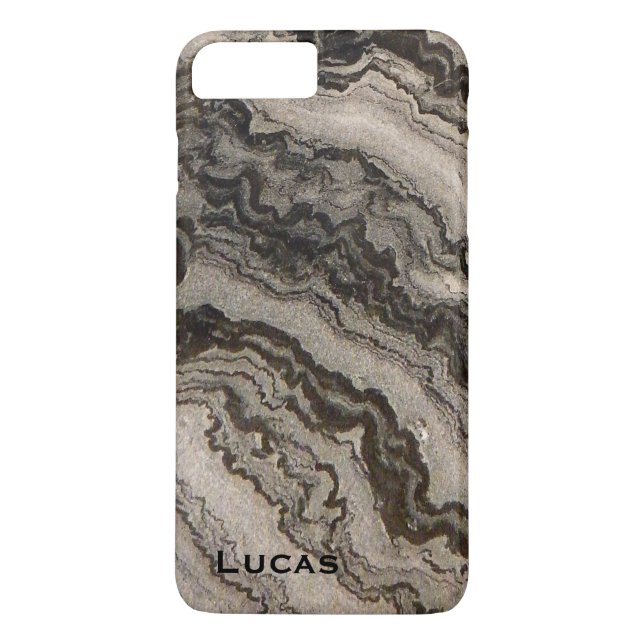 Personalized Granite Swirls iPhone 7 Plus Case-Mate iPhone Case (Back)