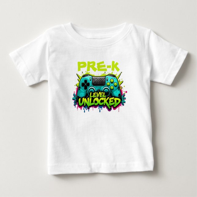 Personalized Graphic Toddler - Back To School Baby T-Shirt (Front)