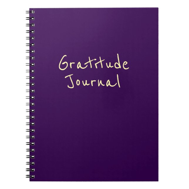 Personalized Gratitude Journal  (Front)