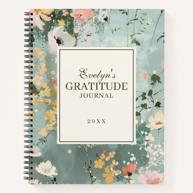 Personalized Gratitude Journal (Front)
