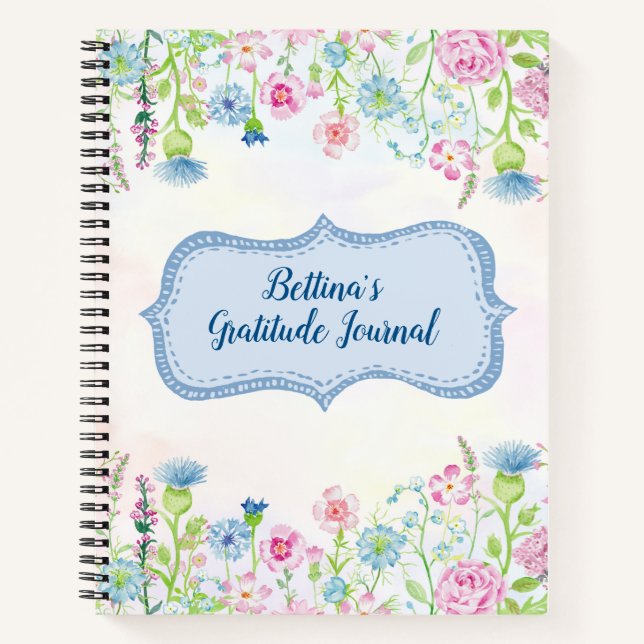 Personalized Gratitude Journal (Front)