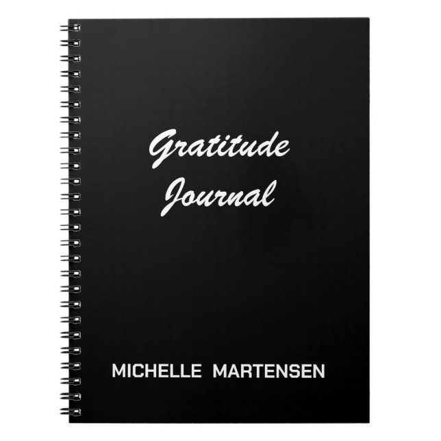 Personalized Gratitude Journal (Front)