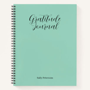 Personalized Gratitude Journal Custom Name Daily