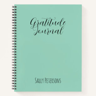 Personalized Gratitude Journal Custom Name Daily