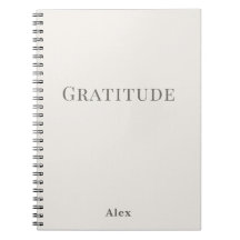 Personalized Gratitude – Minimal Typography