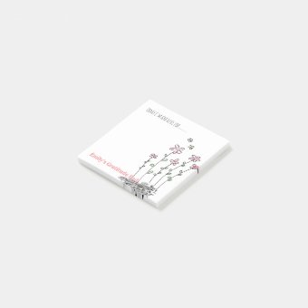 Personalized Gratitude Notelets - Write and Stick Post-it Notes | Zazzle