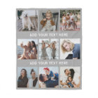 Personalized Gray 9 Photo Collage