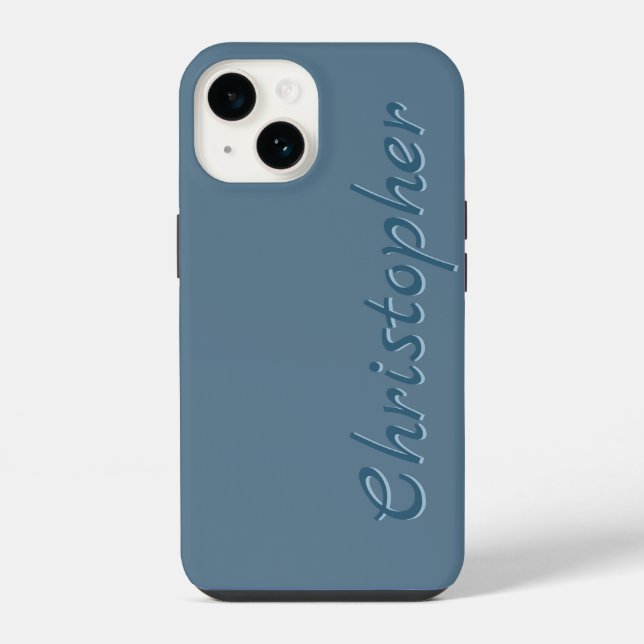 Personalized gray Radial Texture 15 Iphone Case (Back)