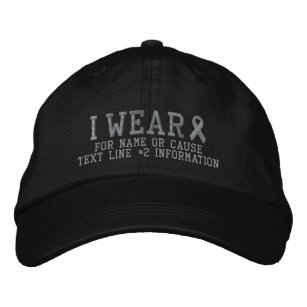Brain Cancer Hats \u0026 Caps | Zazzle