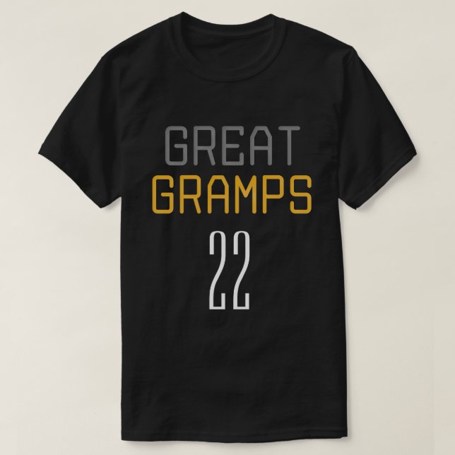 Personalized Great Gramps T-Shirt (Design Front)
