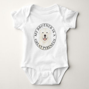Personalized Great Pyrenees Baby Bodysuit