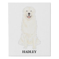 Personalized Great Pyrenees Dog
