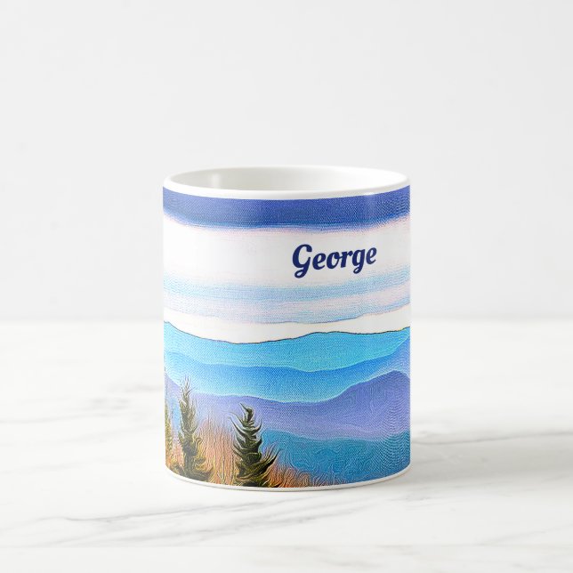 Personalized Great Smokey Mountains Cup (Center)