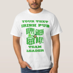 Personalized green beer day T-Shirt