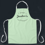 Personalized Green Black Chef's Kitchen  Apron<br><div class="desc">Step into the kitchen with style and functionality! Our personalized green and black chef's kitchen apron is the perfect blend of fashion and practicality. Crafted for culinary enthusiasts, this apron not only shields your attire but also adds a touch of personality to your cooking space. The vibrant green color, coupled...</div>