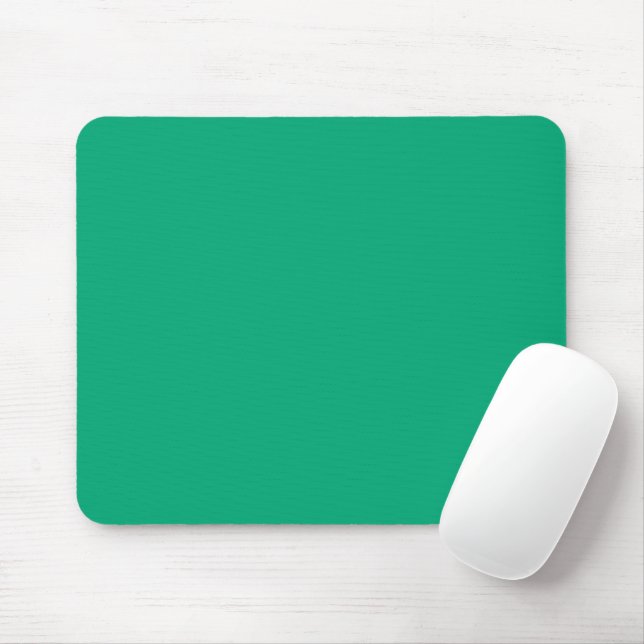 Personalized Green Blue Desk Mouse Pad (With Mouse)