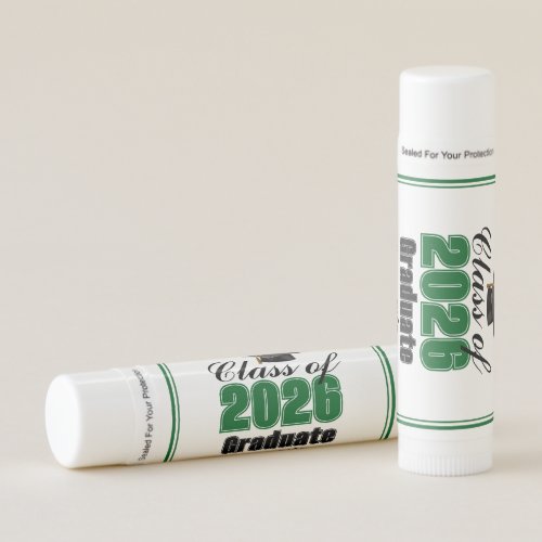 Personalized Green Class of 2026 Graduation Party
