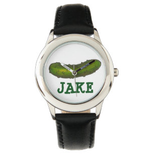 Personalized Green Dill Pickle Pickles Watch