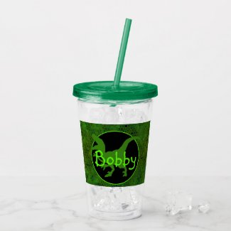 Personalized Green Dinosaur Hide