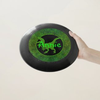 Personalized Green Dinosaur Hide