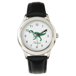 Personalized Green Dinosaur T-Rex Tyrannosaurus    Watch