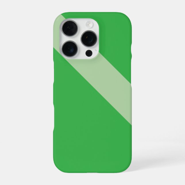 Personalized Green iPhone Case with Custom (Back)