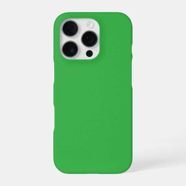 Personalized Green iPhone Case with Custom (Back)