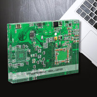 Personalized Green PCB Circuit Board for IT Pros