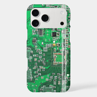 Personalized Green PCB Circuit Board for IT Pros iPhone 17 Pro Max Case
