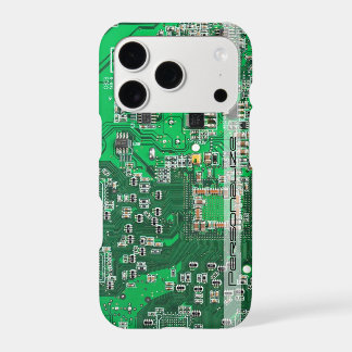 Personalized Green PCB Circuit Board for IT Pros iPhone 17 Pro Case