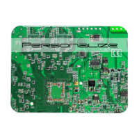 Personalized Green PCB Circuit Board for IT Pros