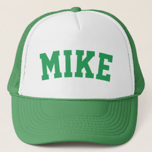 Personalized Green Short Name Trucker Hat