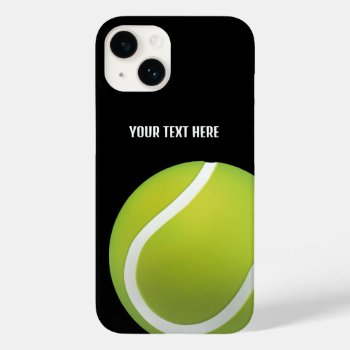 Personalized Green Tennis Ball Case-mate Iphone 14 Case by BestCases4u at Zazzle