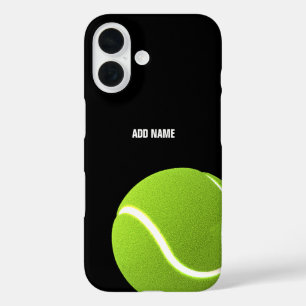 Personalized Green Tennis Ball iPhone 16 Case