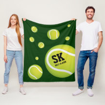 Personalized Green Tennis Balls