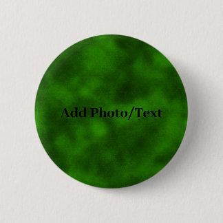 Personalized Green Velvet Add Your Photo or Text Button