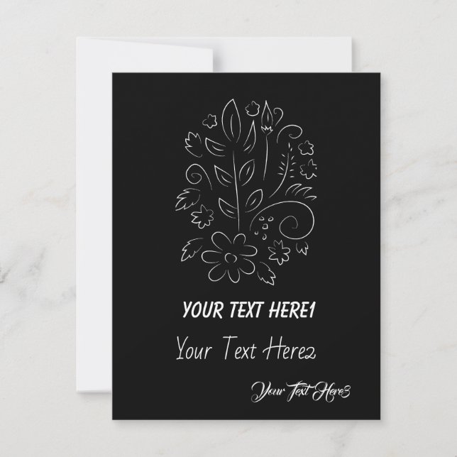 Personalized Greeting Card (Front)