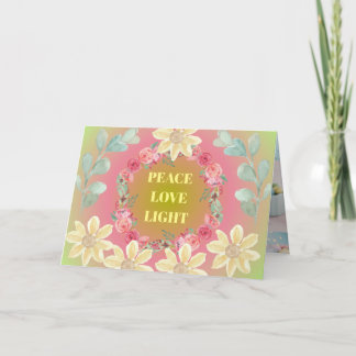 PERSONALIZED GREETING Card FOR HNY & HANUKKAH